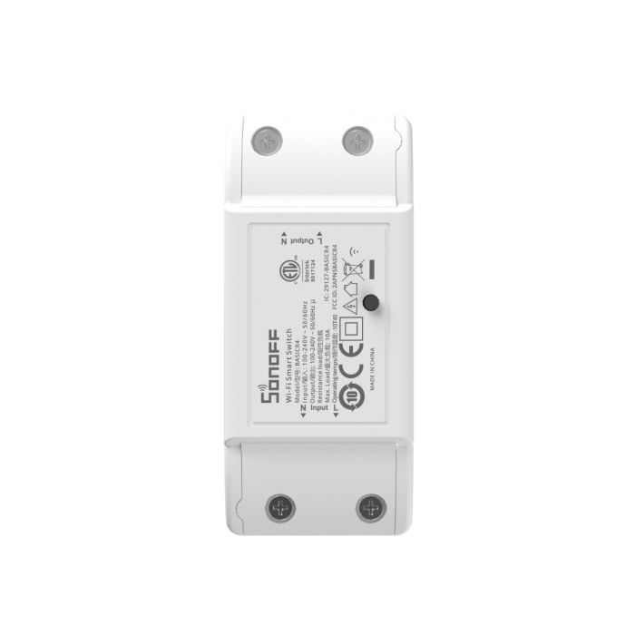 SONOFF BASICR4 入門型第四代 1in / 1out 智慧開關(1個按鍵輸入/1個繼電器輸出)WI-FI版、eWeLink-Remote版