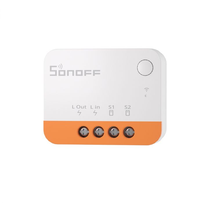 SONOFF ZBMINI Extreme ZBMINIL2 超迷你型單火線(免中性線)1in/1out智慧開關(1個乾接點輸入/1個繼電器輸出)Zigbee版
