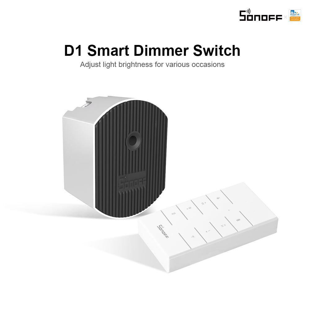 SONOFF D1 可調光智慧開關WI-FI、RF版