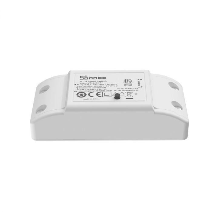 SONOFF BASICR4 入門型第四代 1in / 1out 智慧開關(1個按鍵輸入/1個繼電器輸出)WI-FI版、eWeLink-Remote版