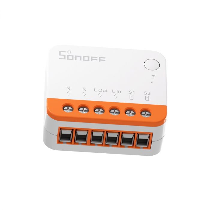 SONOFF MINIR4 超迷你1in/1out智慧開關(一個乾接點輸入/一個繼電器輸出)Wi-Fi版、eWeLink-Remote版