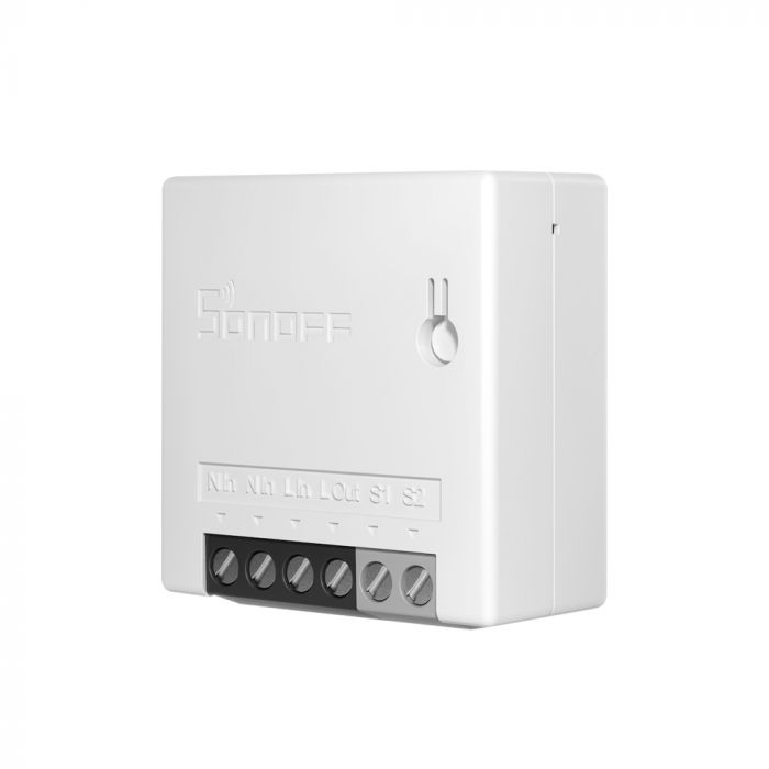 SONOFF MINIR2 迷你型1in/1out智慧開關(1個接點輸入/1個繼電器輸出)WI-FI版