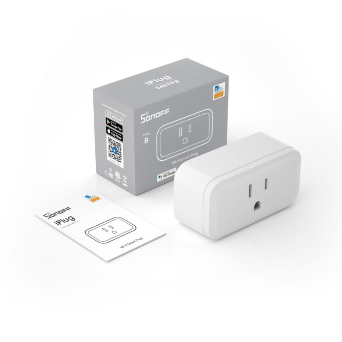 SONOFF S40 TPB-US 智慧插座含智慧電力監控WI-FI版、eWeLink-Remote版