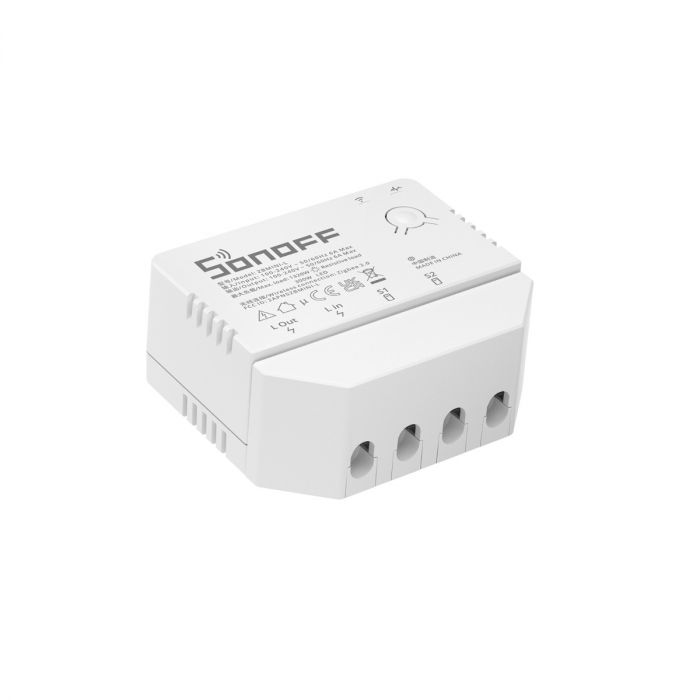 SONOFF ZBMINI-L 迷你型單火線(免中性線)1in/1out智慧開關(1個乾接點輸入、1個繼電器輸出)ZigBee版