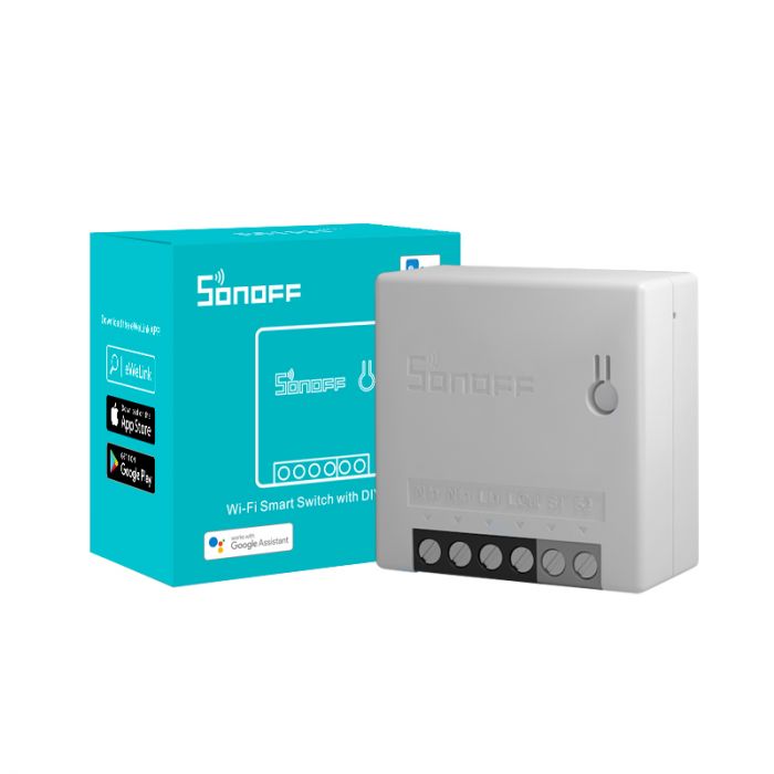 SONOFF MINIR2 迷你型1in/1out智慧開關(1個接點輸入/1個繼電器輸出)WI-FI版