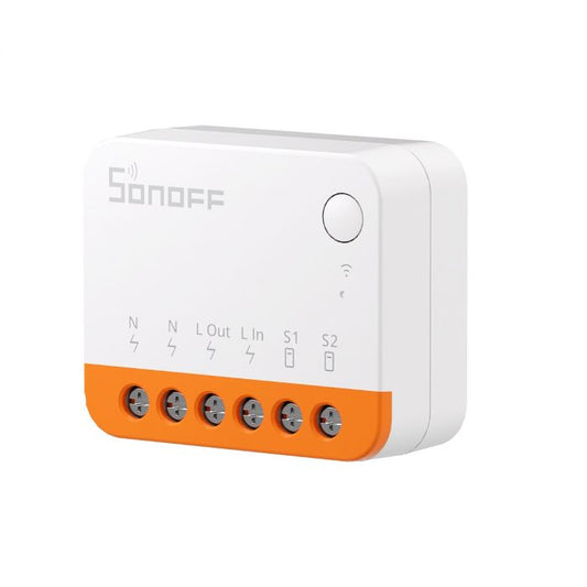 SONOFF MINIR4 超迷你1in/1out智慧開關(一個乾接點輸入/一個繼電器輸出)Wi-Fi版、eWeLink-Remote版