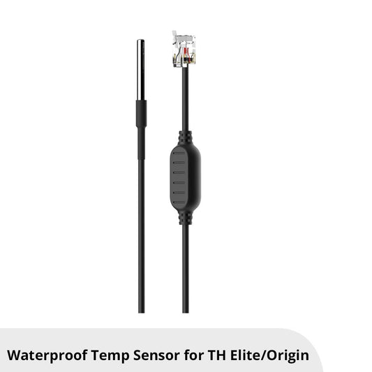 SONOFF WTS01 寬溫型(-40℃到+115℃)防水溫度感測器RJ9 4P4C接頭