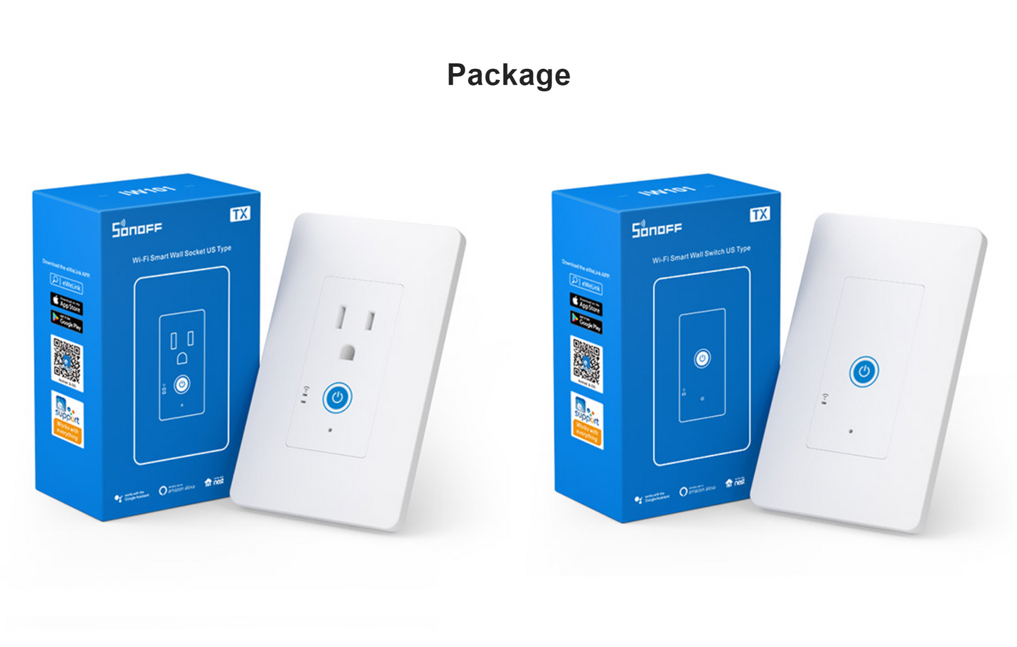 SONOFF IW100 美規牆壁型電力監控智慧插座WI-FI版