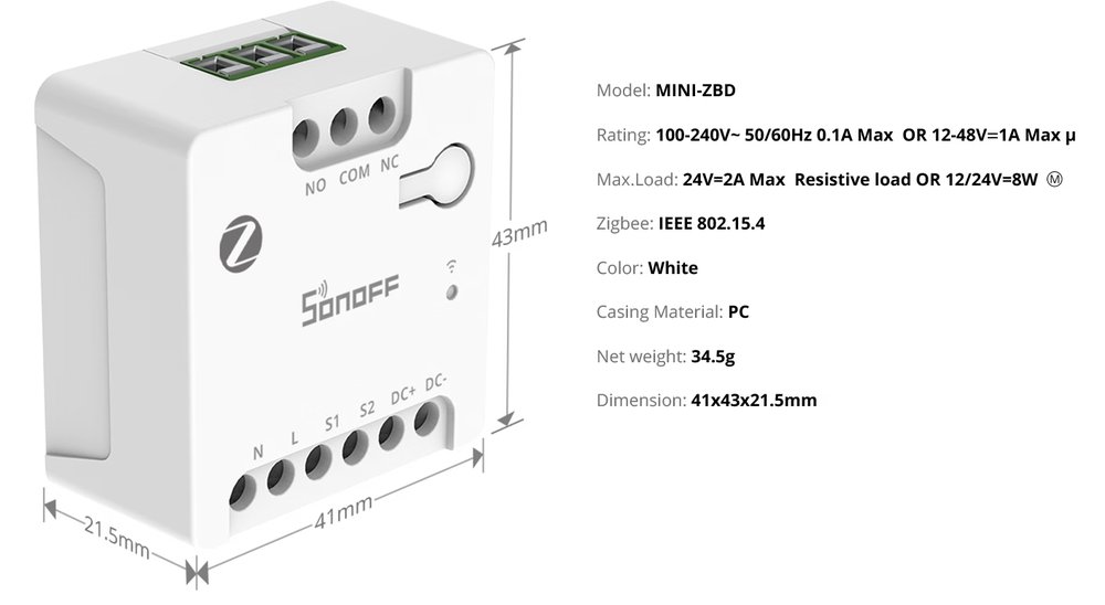 sonoff-mini-zbd 原廠示意圖