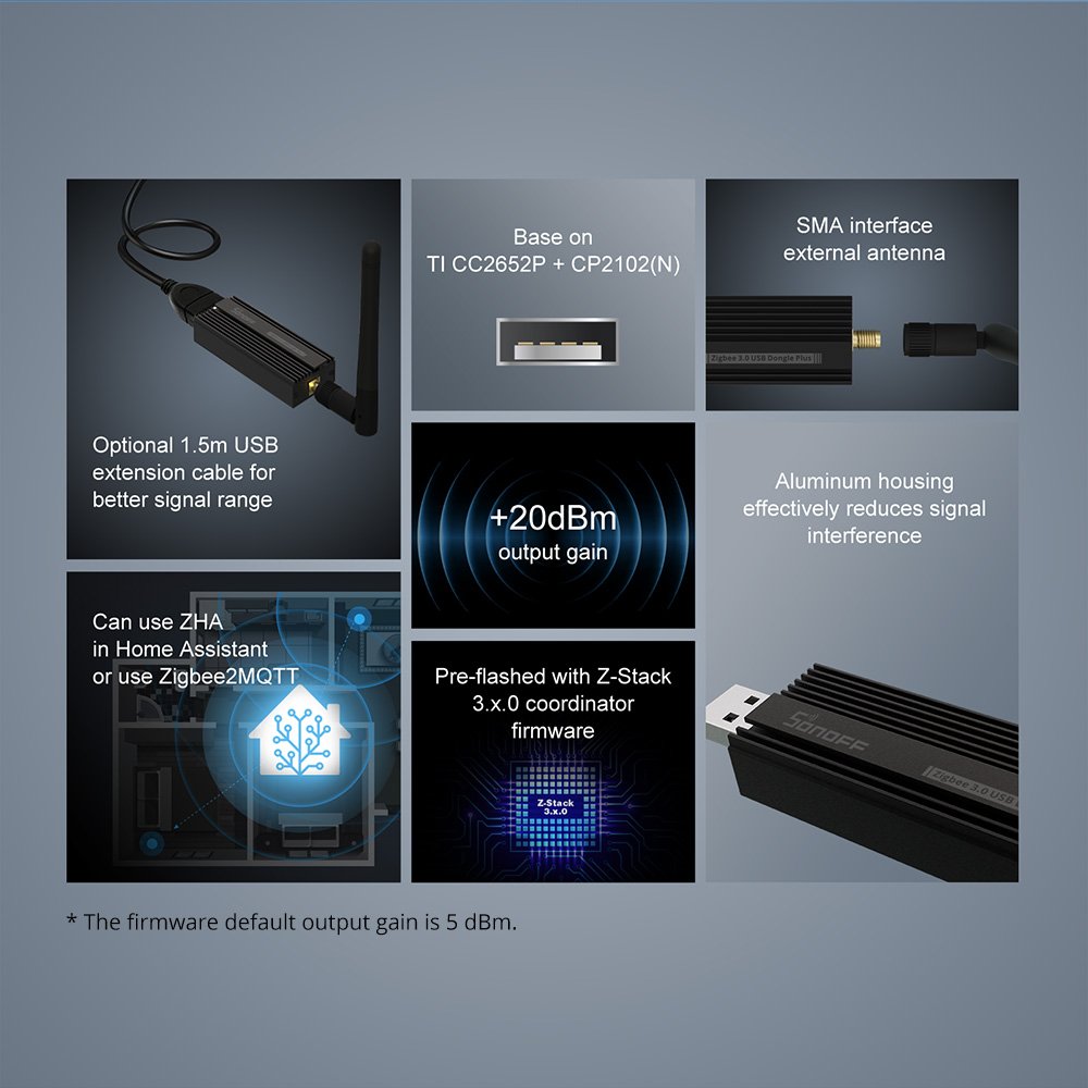 sonoff-zbdongle-p 原廠示意圖